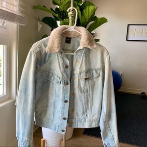 Lee’s light washed denim jacket